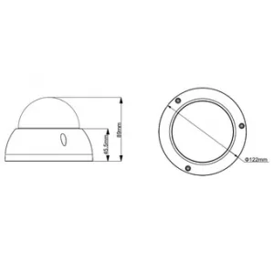 Видеокамера DAHUA DH-HAC-HDBW2220RP-VF Видеокамера DAHUA DH-HAC-HDBW2220RP-VF