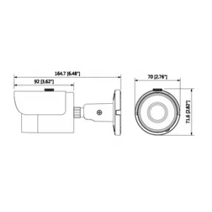 Видеокамера DAHUA DH-HAC-HFW1400SP Видеокамера DAHUA DH-HAC-HFW1400SP