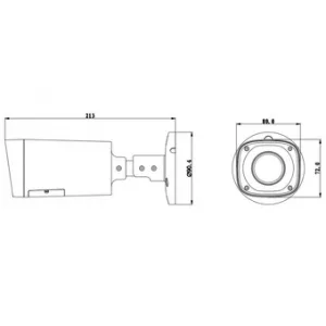 Видеокамера DAHUA DH-HAC-HFW2120RP-Z Видеокамера DAHUA DH-HAC-HFW2120RP-Z