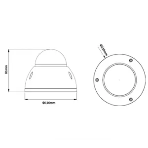 IP-камера DAHUA DH-IPC-HDBW4421EP-0360B IP-камера DAHUA DH-IPC-HDBW4421EP-0360B