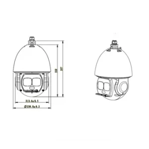 IP-камера DAHUA DH-SD6AL230-HNI IP-камера DAHUA DH-SD6AL230-HNI
