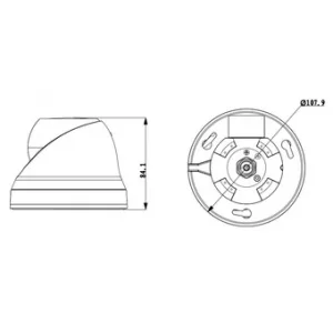 IP-камера DAHUA IPC-HDW4300C IP-камера DAHUA IPC-HDW4300C